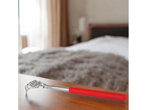 DRAPACZKA DO PLECÓW SKŁADANA TRUPIA RĄCZKA - czerwony