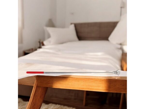 DRAPACZKA DO PLECÓW SKŁADANA TRUPIA RĄCZKA - czerwony