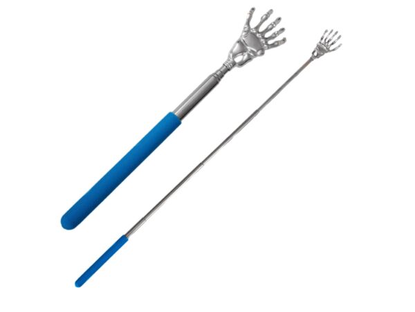 DRAPACZKA DO PLECÓW SKŁADANA TRUPIA RĄCZKA - niebieski