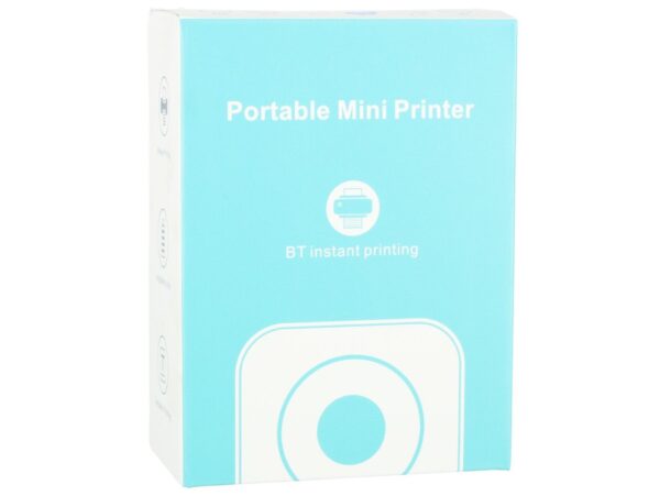 DRUKARKA MINI TERMICZNA DO ZDJĘĆ NOTATEK BLUETOOTH