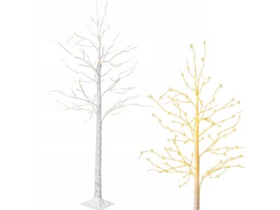 DRZEWKO LED ŚWIĄTECZNE BRZOZA 60x10CM