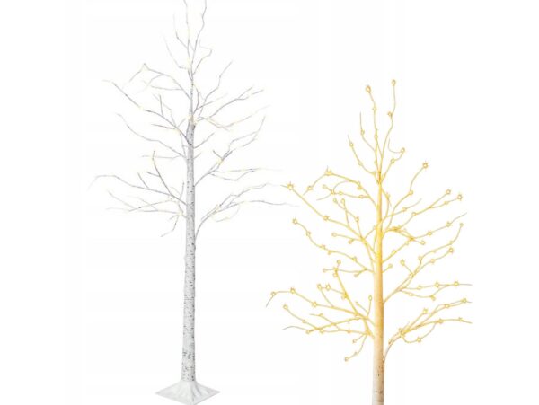 DRZEWKO LED ŚWIĄTECZNE BRZOZA 60x10CM