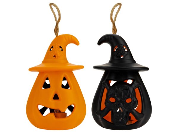 DYNIA ŚWIECĄCA LAMPION HALLOWEEN 11CM