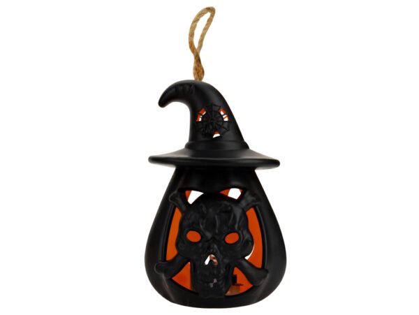 DYNIA ŚWIECĄCA LAMPION HALLOWEEN 11CM