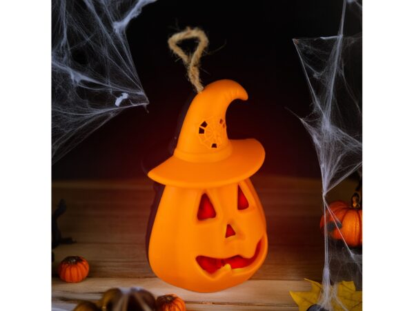 DYNIA ŚWIECĄCA LAMPION HALLOWEEN 11CM