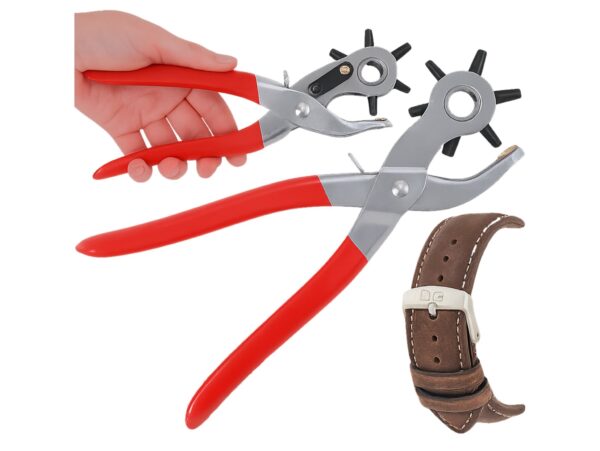 DZIURKACZ DO SKÓRY PASKA PASKÓW GUMY OCZKO 2-5mm