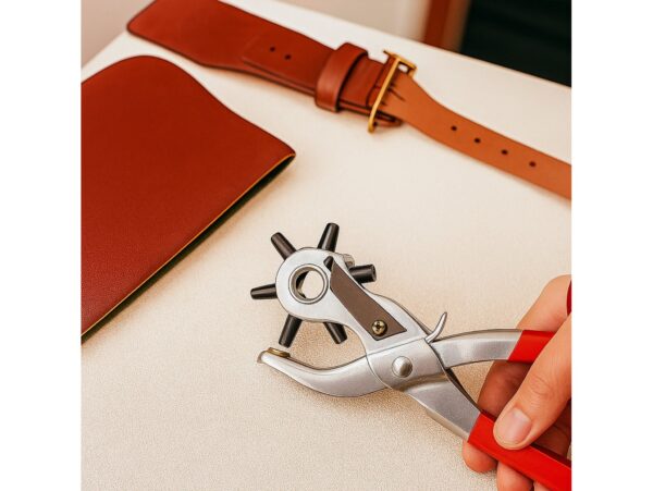 DZIURKACZ DO SKÓRY PASKA PASKÓW GUMY OCZKO 2-5mm