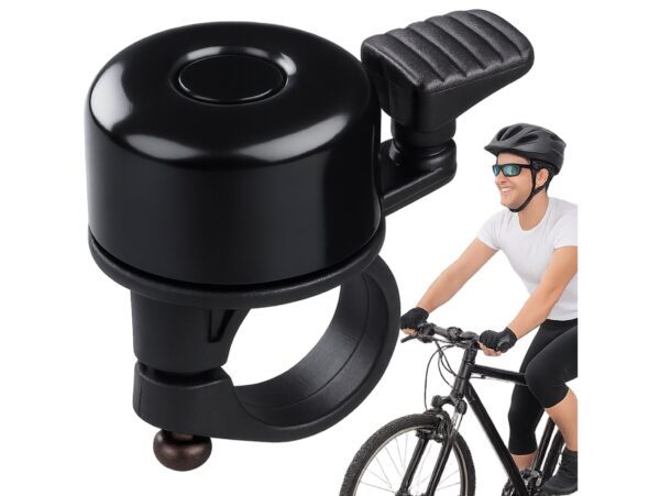 DZWONEK DO ROWERU - czarny