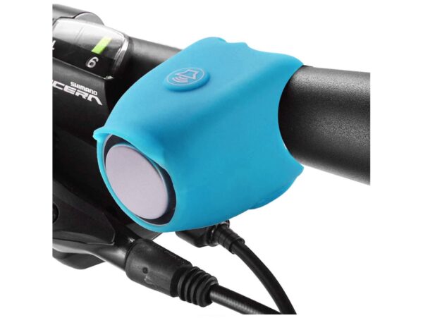 DZWONEK ROWEROWY ELEKTRYCZNY TYP 1 - niebieski
