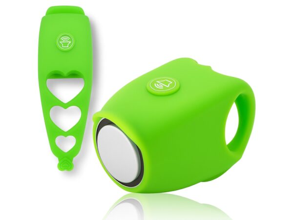 DZWONEK ROWEROWY ELEKTRYCZNY - zielony