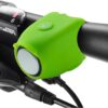 DZWONEK ROWEROWY ELEKTRYCZNY - zielony