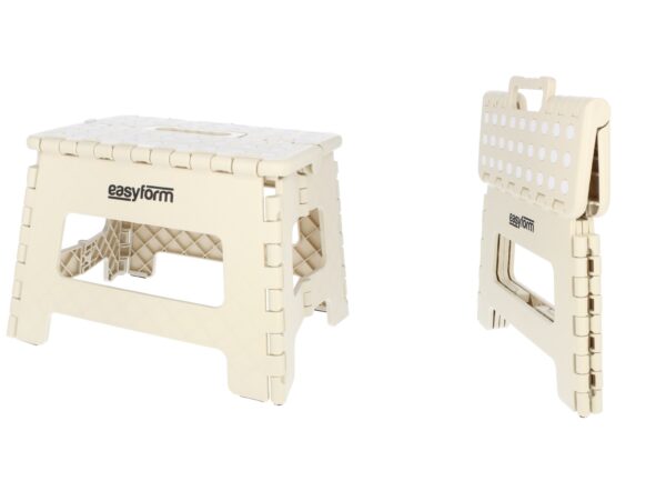 EASYFORM TABORET STOŁEK SKŁADANY 22CM - beżowy