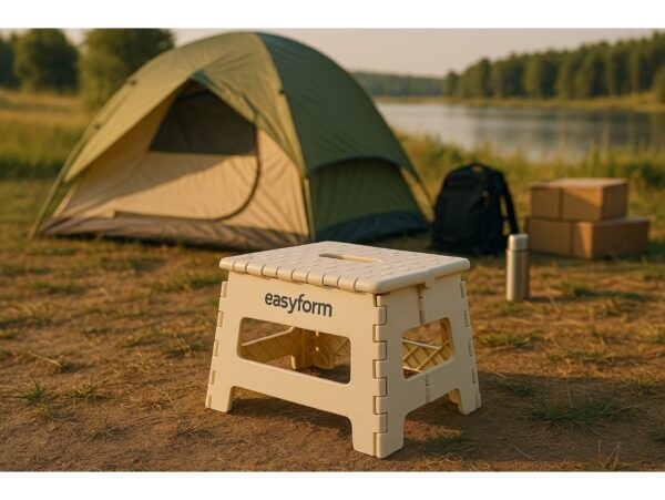 EASYFORM TABORET STOŁEK SKŁADANY 22CM - beżowy