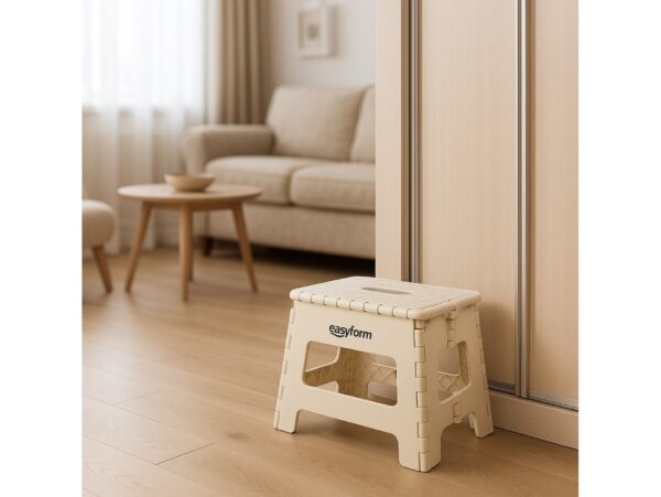 EASYFORM TABORET STOŁEK SKŁADANY 22CM - beżowy