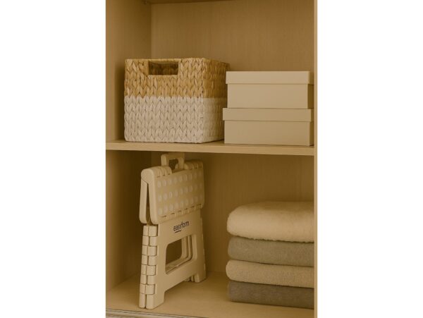 EASYFORM TABORET STOŁEK SKŁADANY 22CM - beżowy