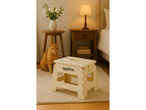 EASYFORM TABORET STOŁEK SKŁADANY 22CM - beżowy