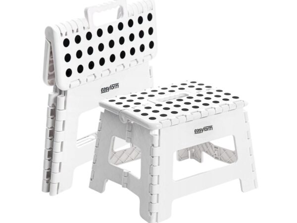 EASYFORM TABORET STOŁEK SKŁADANY 22CM - biały