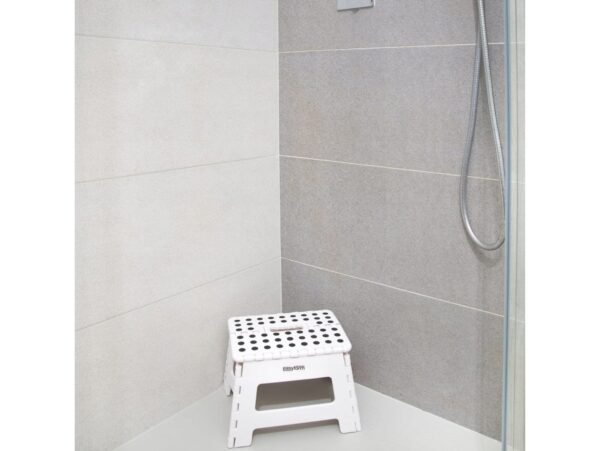 EASYFORM TABORET STOŁEK SKŁADANY 22CM - biały