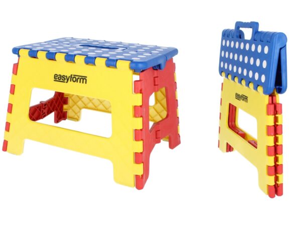 EASYFORM TABORET STOŁEK SKŁADANY 22CM - multikolor