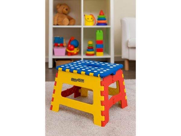 EASYFORM TABORET STOŁEK SKŁADANY 22CM - multikolor