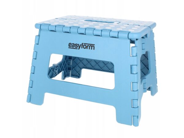 EASYFORM TABORET STOŁEK SKŁADANY 22CM - niebieski