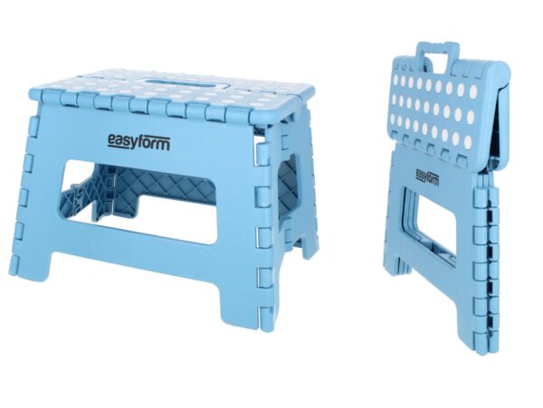 EASYFORM TABORET STOŁEK SKŁADANY 22CM - niebieski