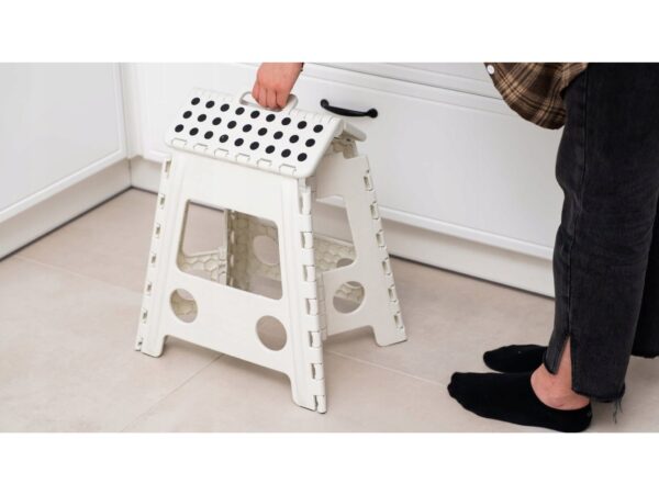 EASYFORM TABORET STOŁEK SKŁADANY 39CM - biały