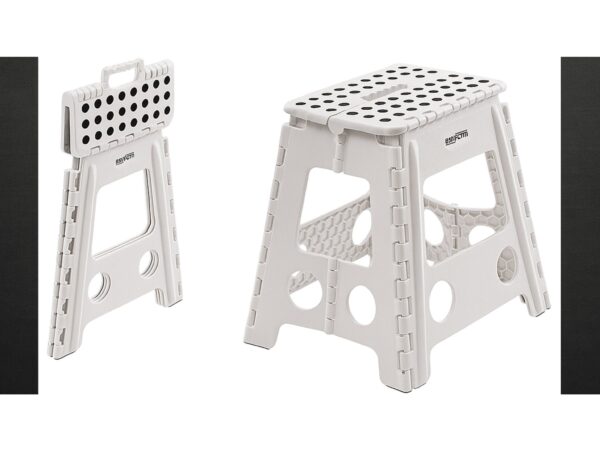 EASYFORM TABORET STOŁEK SKŁADANY 39CM - biały