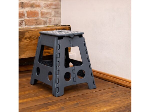 EASYFORM TABORET STOŁEK SKŁADANY 39CM - szary