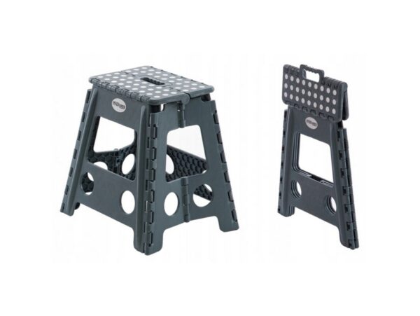 EASYFORM TABORET STOŁEK SKŁADANY 39CM - szary