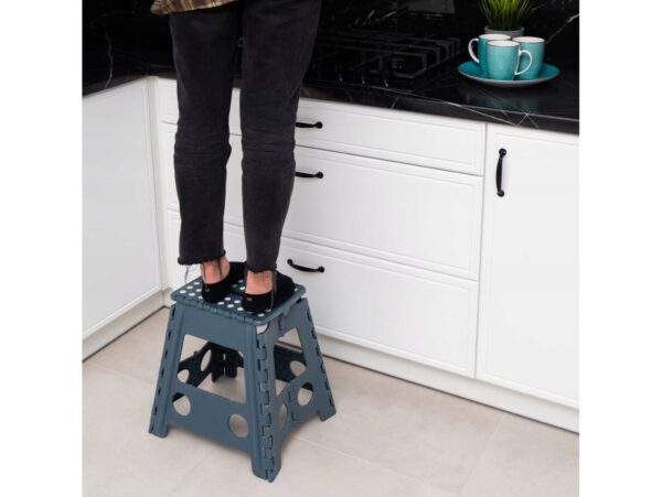 EASYFORM TABORET STOŁEK SKŁADANY 39CM - szary