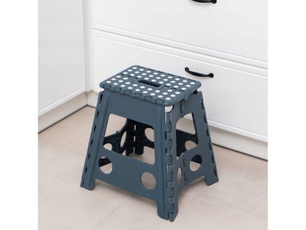 EASYFORM TABORET STOŁEK SKŁADANY 39CM - szary