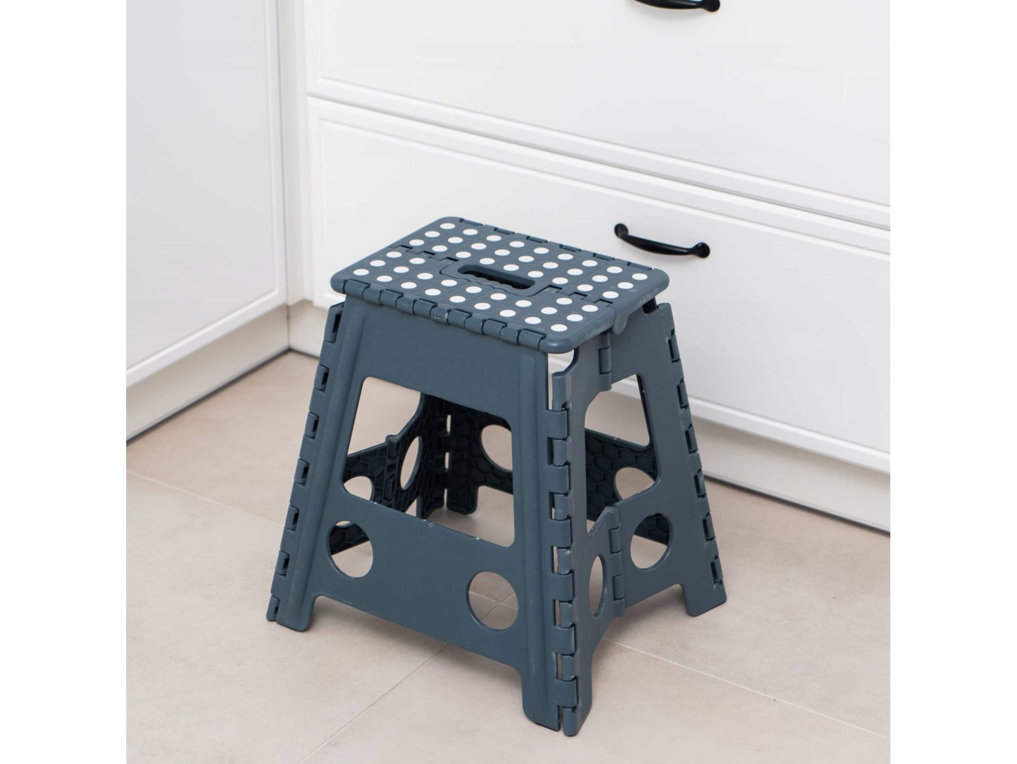 EASYFORM TABORET STOŁEK SKŁADANY 39CM - szary