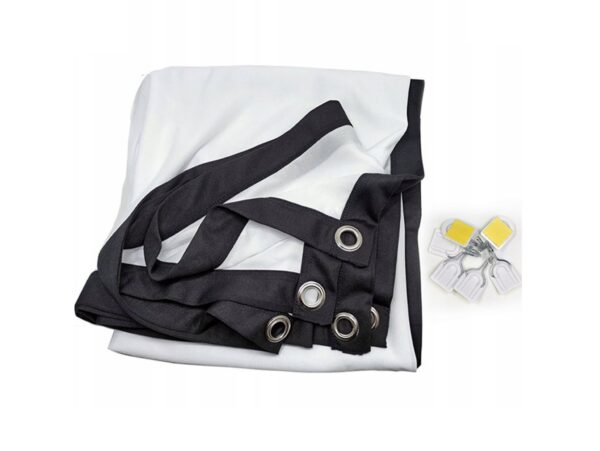 EKRAN PROJEKCYJNY PRZENOŚNY DUŻY 100" cali 221x125 CM