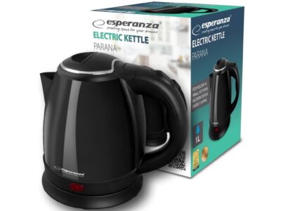 ESPERANZA CZAJNIK ELEKTRYCZNY PARANA 1.0 L - czarny