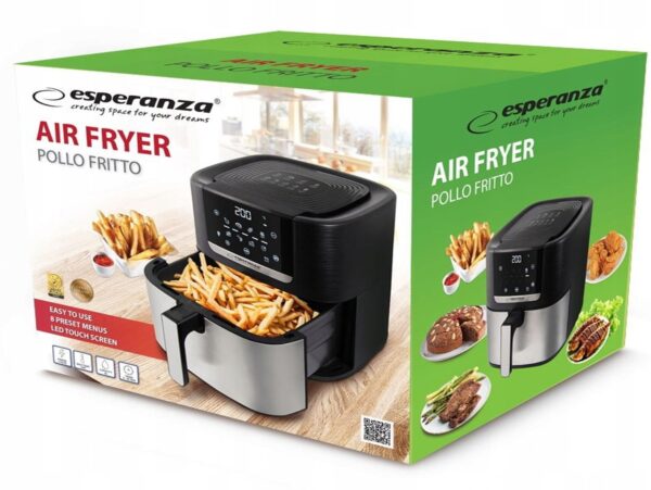 ESPERANZA FRYTKOWNICA BEZTŁUSZCZOWA POLLO FRITTO 8L