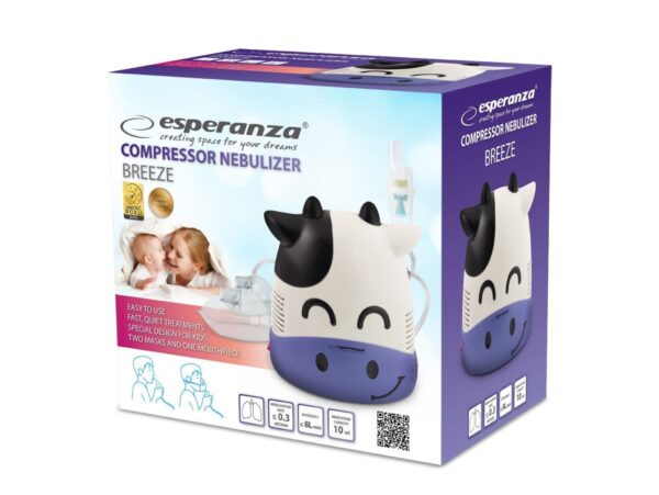 ESPERANZA INHALATOR NEBULIZATOR KOMPRESOROWY - BREEZE