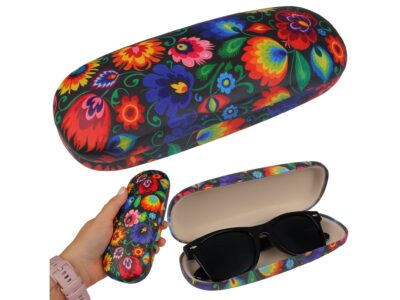 ETUI NA OKULARY TWARDE 17x6cm FOLK