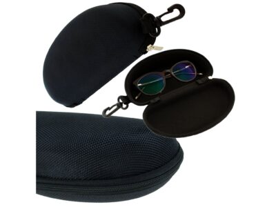ETUI NA OKULARY TWARDE 17x8,5cm- czarne