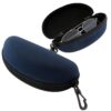 ETUI NA OKULARY TWARDE 17x8,5cm - niebieskie