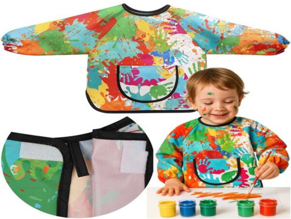 FARTUCH FARTUSZEK OCHRONNY NIEPRZEMAKALNY - 1-3 lat