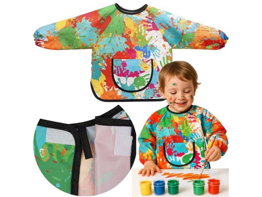 FARTUCH FARTUSZEK OCHRONNY NIEPRZEMAKALNY - 1-3 lat