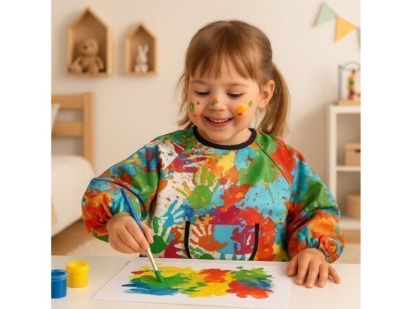 FARTUCH FARTUSZEK OCHRONNY NIEPRZEMAKALNY - 1-3 lat