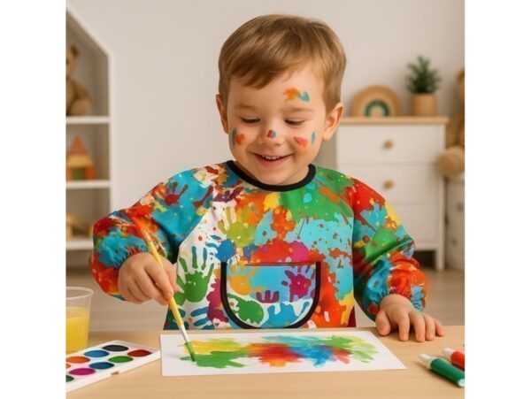 FARTUCH FARTUSZEK OCHRONNY NIEPRZEMAKALNY - 1-3 lat