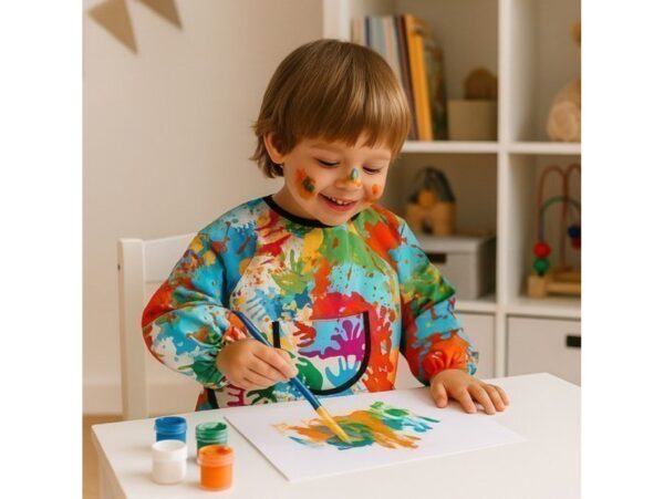 FARTUCH FARTUSZEK OCHRONNY NIEPRZEMAKALNY - 1-3 lat