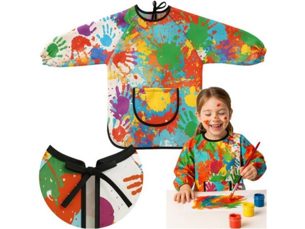 FARTUCH FARTUSZEK OCHRONNY NIEPRZEMAKALNY - 4-6 lat