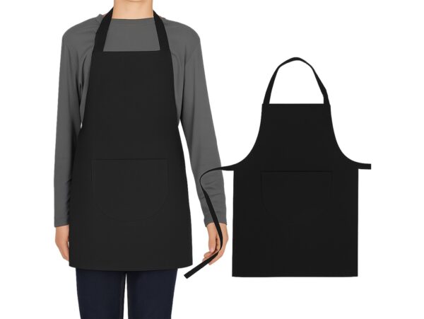 FARTUCH KUCHENNY - czarny