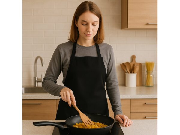 FARTUCH KUCHENNY - czarny