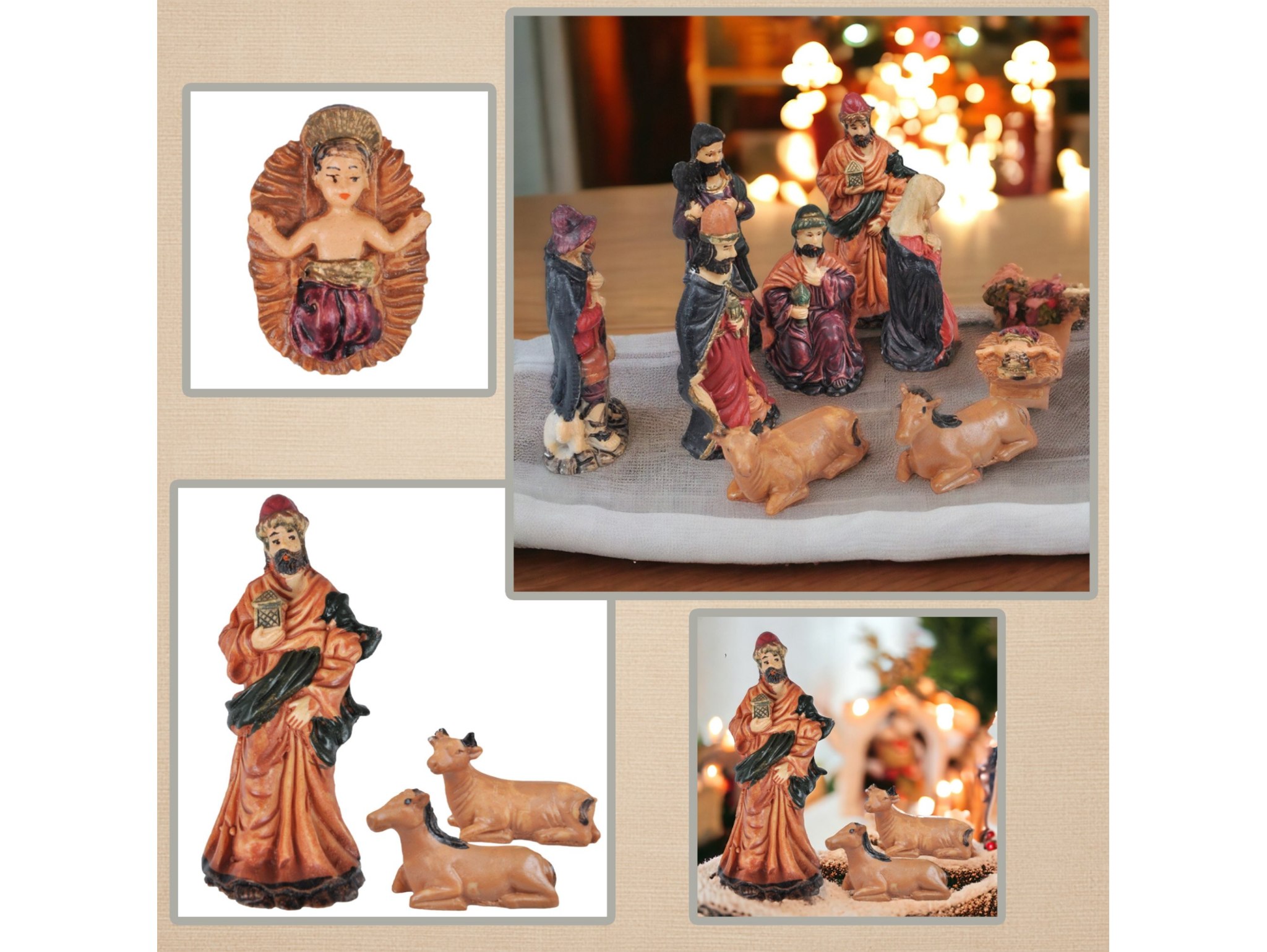 FIGURKI DO SZOPKI BOŻONARODZENIOWEJ 9el
