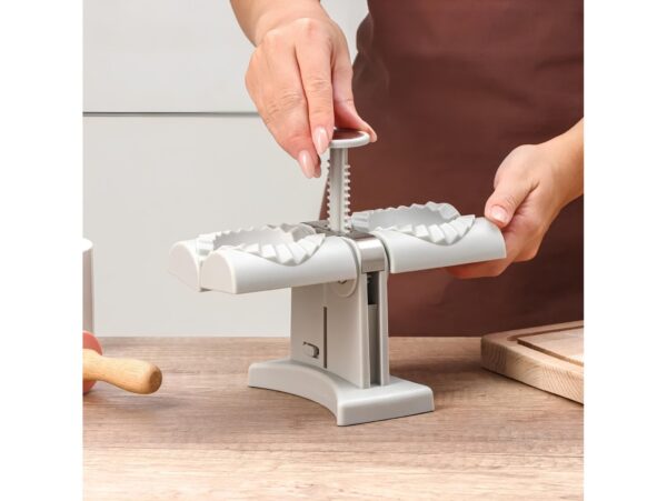 FOREMKA DO LEPIENIA PIEROGÓW MASZYNKA PODWÓJNA